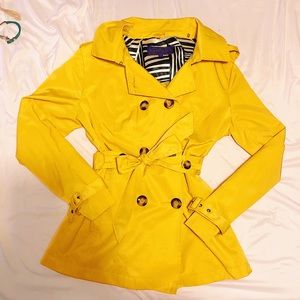 Madden Girl Yellow Raincoat
